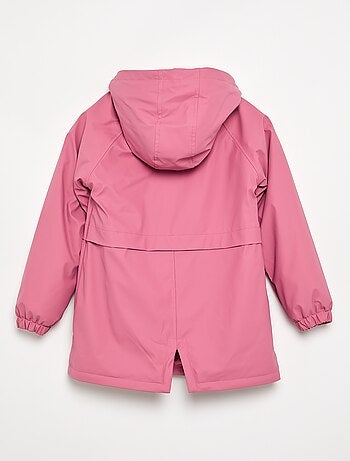 Parka forrada de pelo sintético