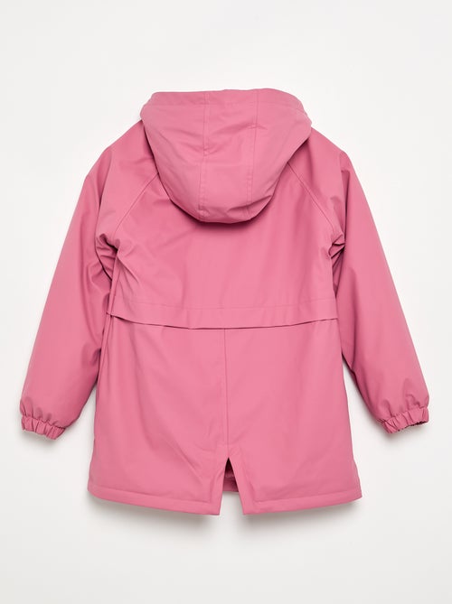 Parka forrada de pelo sintético - Kiabi