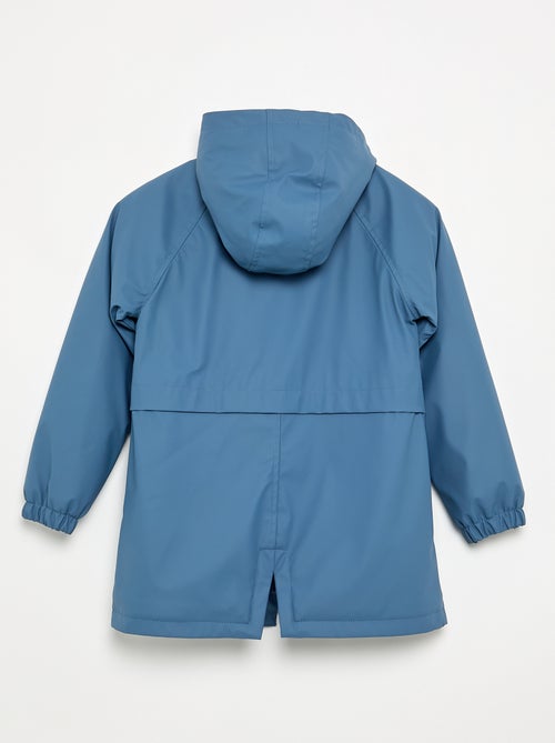 Parka forrada efecto borreguillo - Kiabi