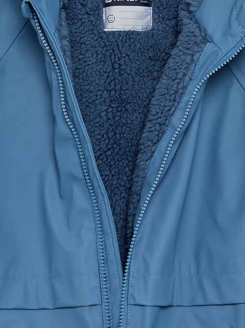 Parka forrada efecto borreguillo - Kiabi