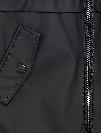 Parka forrada efecto borreguillo