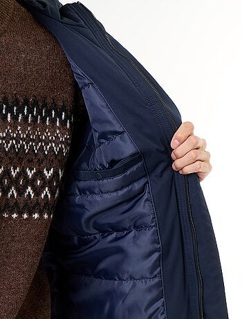 Parka hidrófuga con capucha