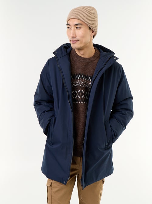 Parka hidrófuga con capucha - Kiabi Parka hidrófuga con capucha - Kiabi