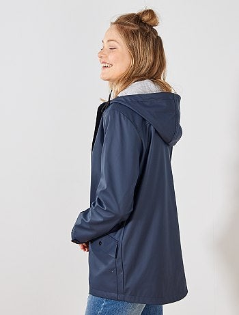 Parka hidrófuga con capucha - Kiabi