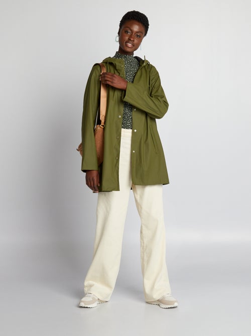 Parka hidrófuga con capucha - Kiabi