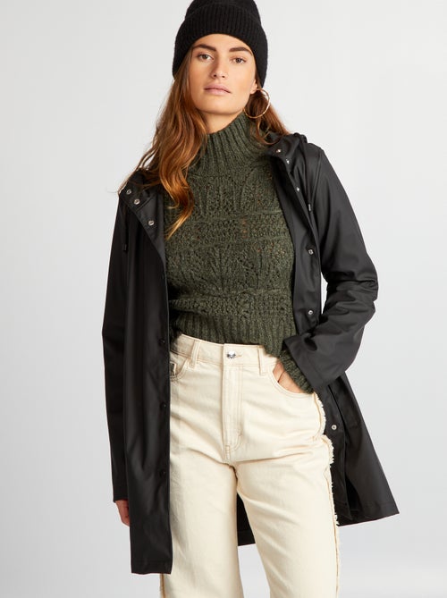 Parka hidrófuga con capucha - Kiabi