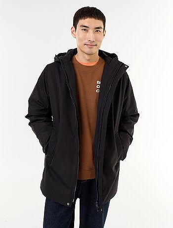 Parka hidrófuga con capucha
