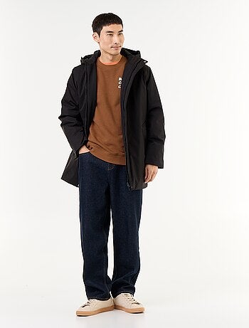 Parka hidrófuga con capucha