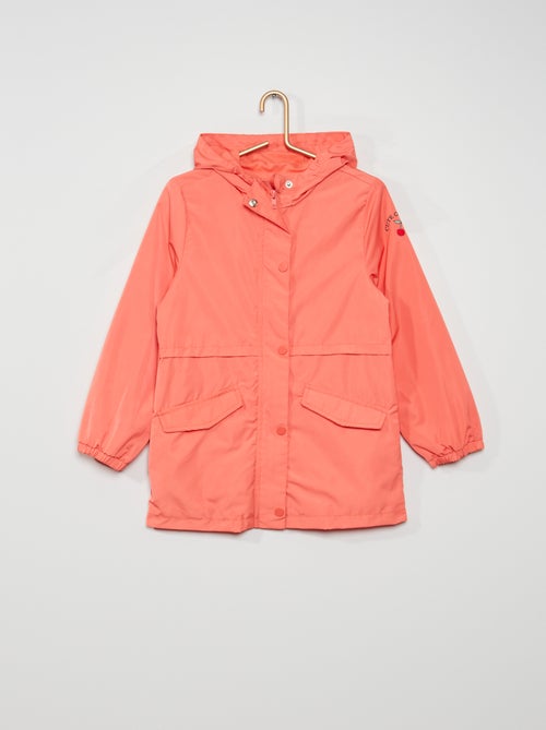 Parka hidrófuga con capucha - Kiabi