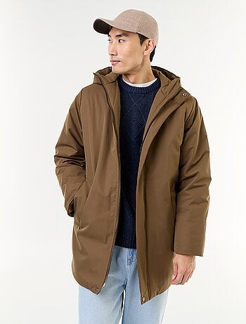 Parka hidrófuga con capucha