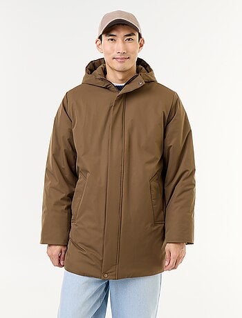 Parka hidrófuga con capucha