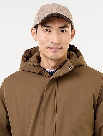Parka hidrófuga con capucha