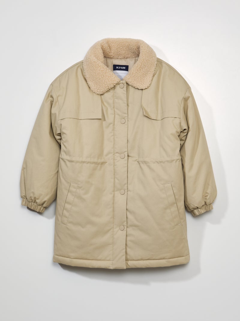 Parka impermeable BEIGE - Kiabi