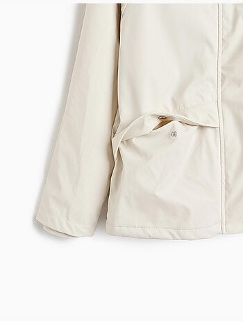 Parka impermeable con capucha, mo fashion
