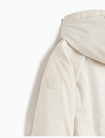Parka impermeable con capucha, mo fashion