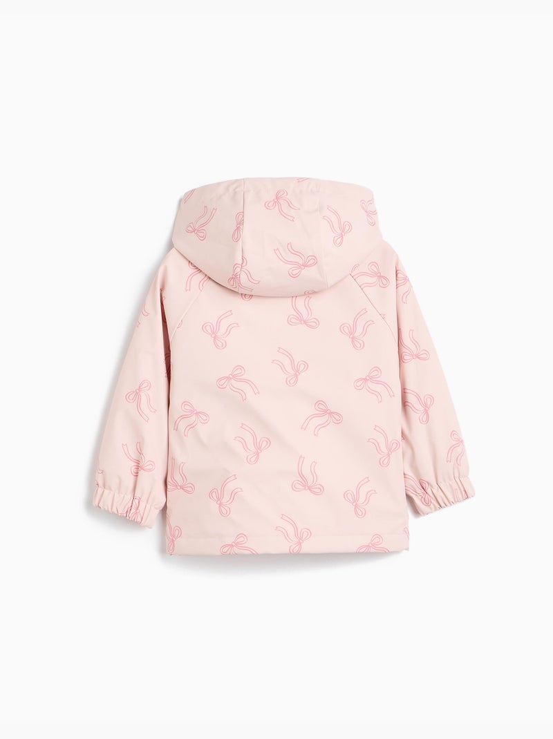Parka impermeable con capucha, mo fashion Rosa - Kiabi