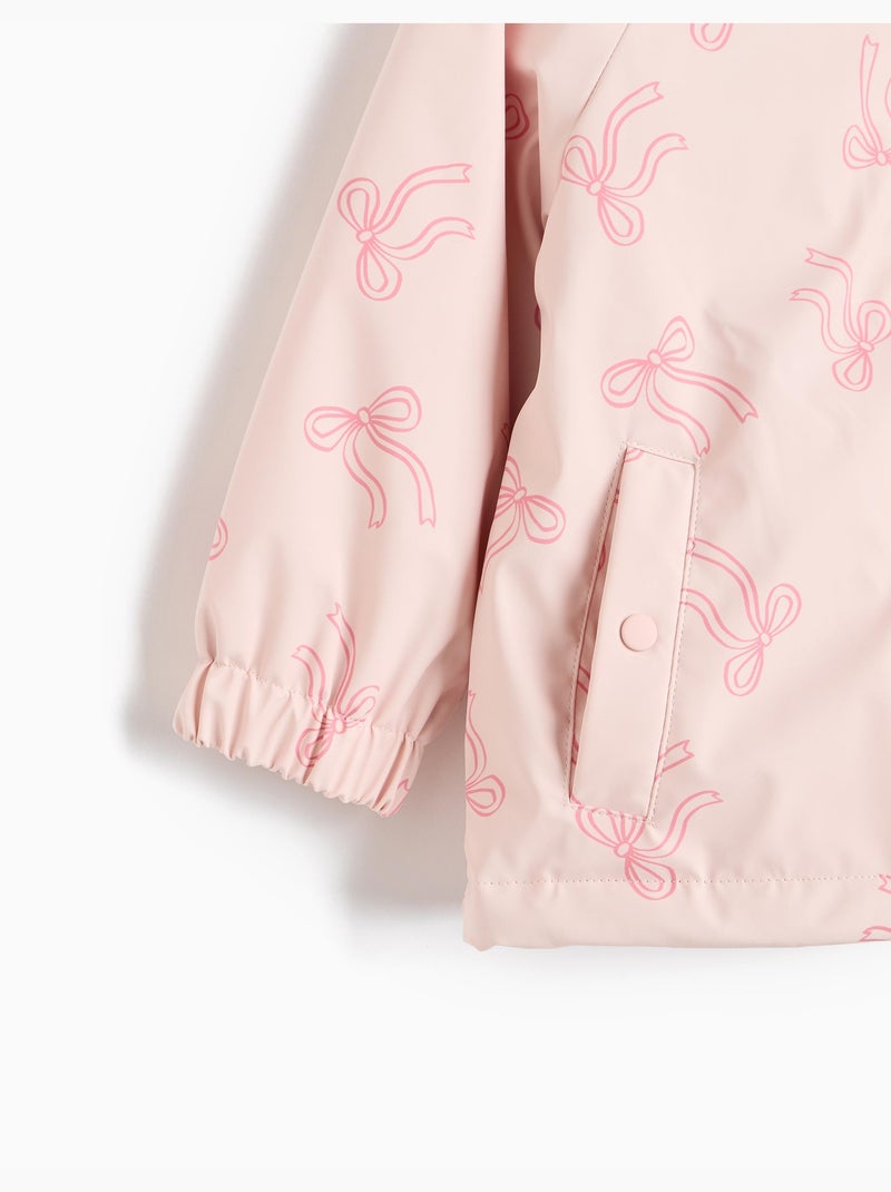 Parka impermeable con capucha, mo fashion Rosa - Kiabi
