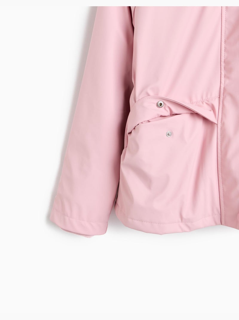 Parka impermeable con capucha, mo fashion Rosa - Kiabi