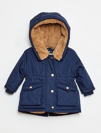 Parka impermeable con capucha