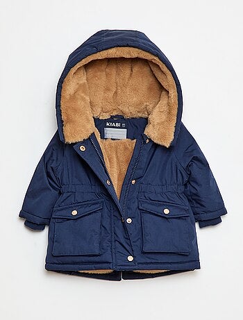 Parka impermeable con capucha