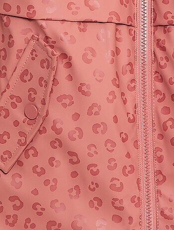 Parka impermeable con capucha totalmente forrada