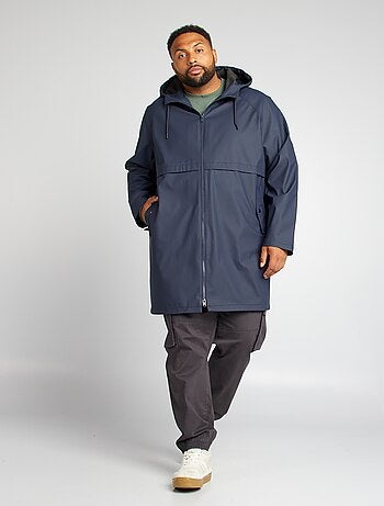 Parka impermeable larga