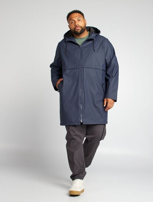 Parka impermeable larga - Kiabi