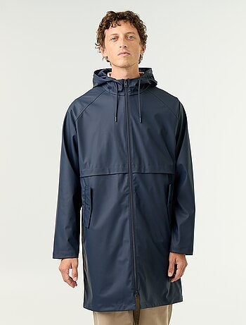 Parka impermeable larga