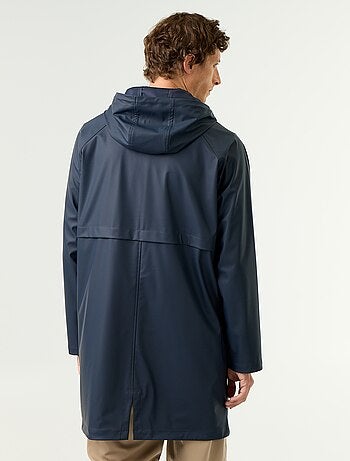 Parka impermeable larga