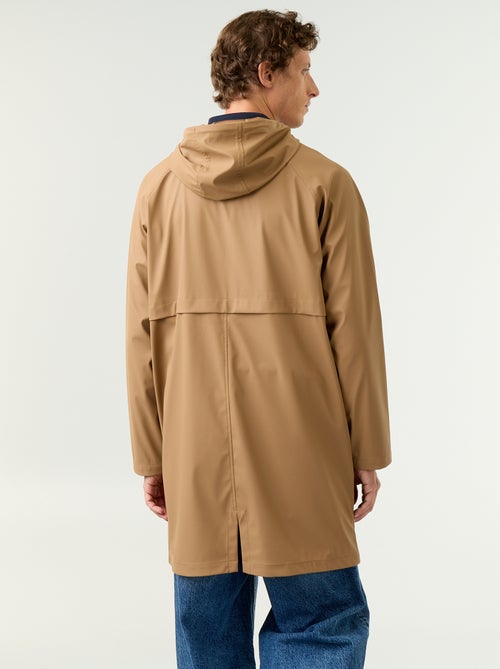 Parka impermeable larga - Kiabi