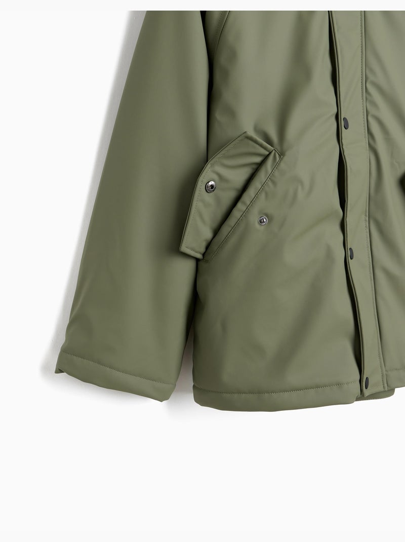 Parka impermeable, mo fashion Verde - Kiabi