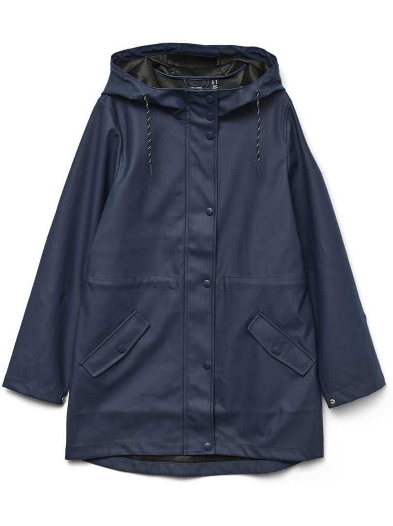 Parka Impermeable para Mujer Vero Moda Azul marino - Kiabi
