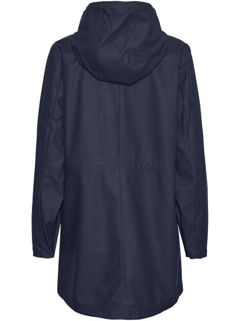 Parka Impermeable para Mujer Vero Moda Azul marino - Kiabi
