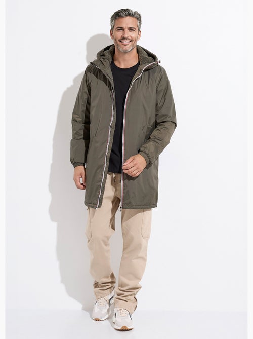 Parka larga, cálida y repelente al agua. - AFIBEL - Kiabi