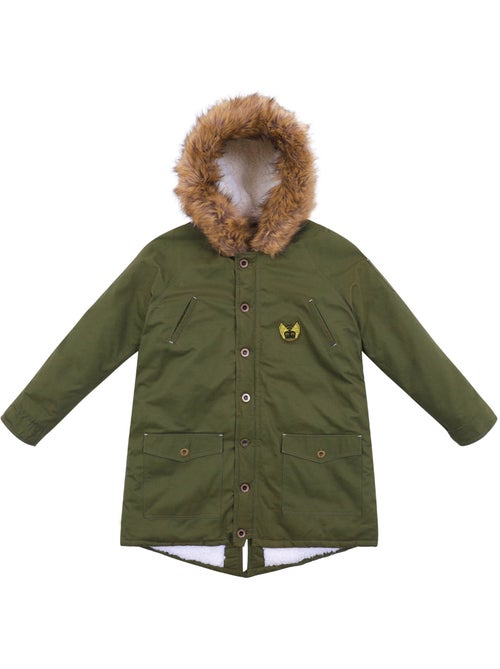 Parka Larga Caqui para Mujer | Tallas XS-XL | ROCK & PEACE - Kiabi