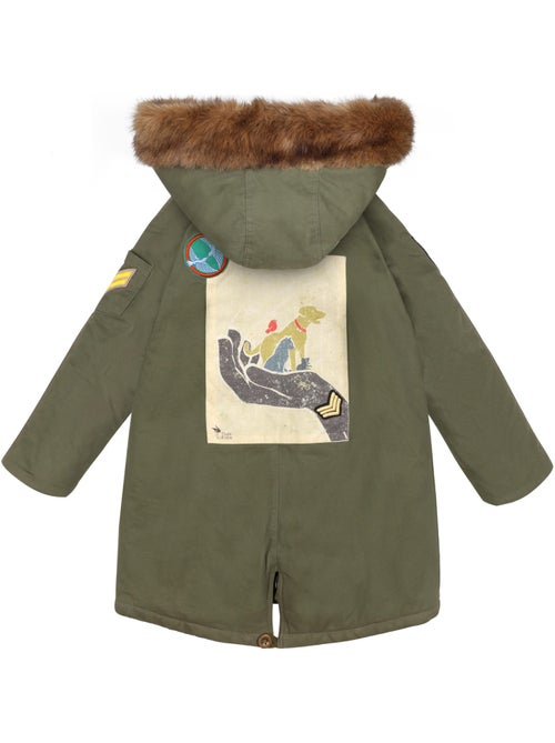 Parka Larga Caqui para Mujer | Tallas XS-XL | ROCK & PEACE - Kiabi