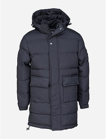 Parka larga con capucha - Kizco