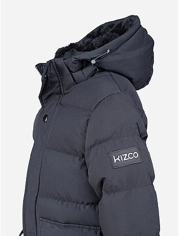 Parka larga con capucha - Kizco
