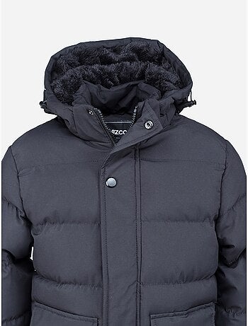 Parka larga con capucha - Kizco