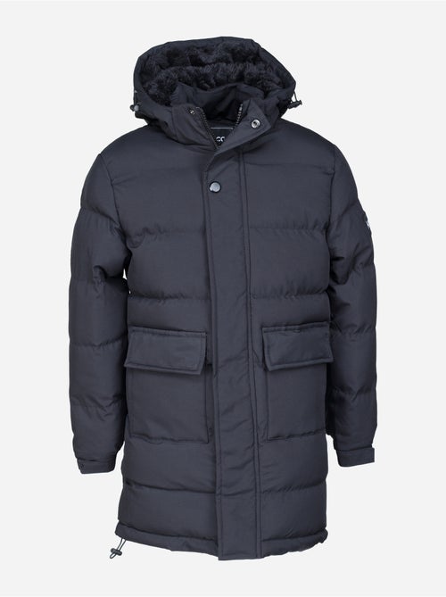Parka larga con capucha - Kizco - Kiabi