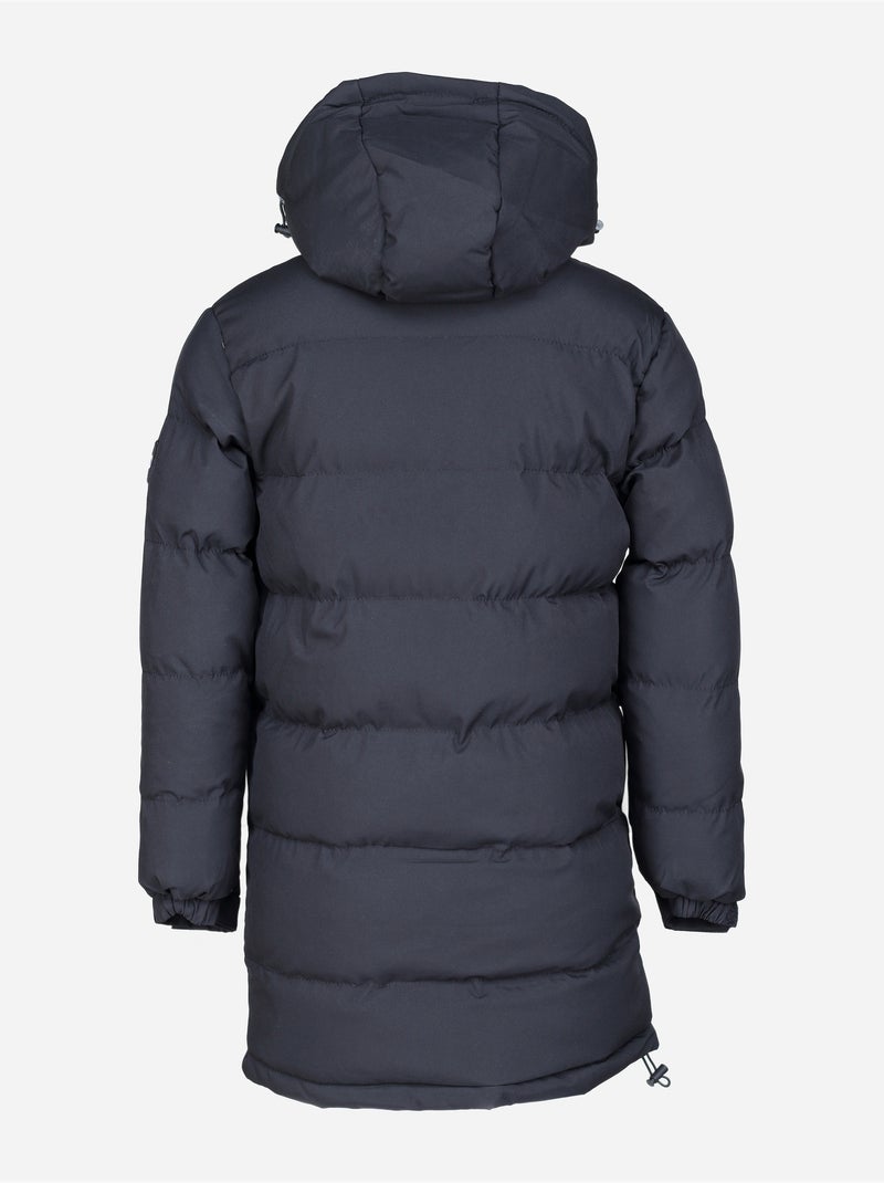 Parka larga con capucha - Kizco Negro - Kiabi