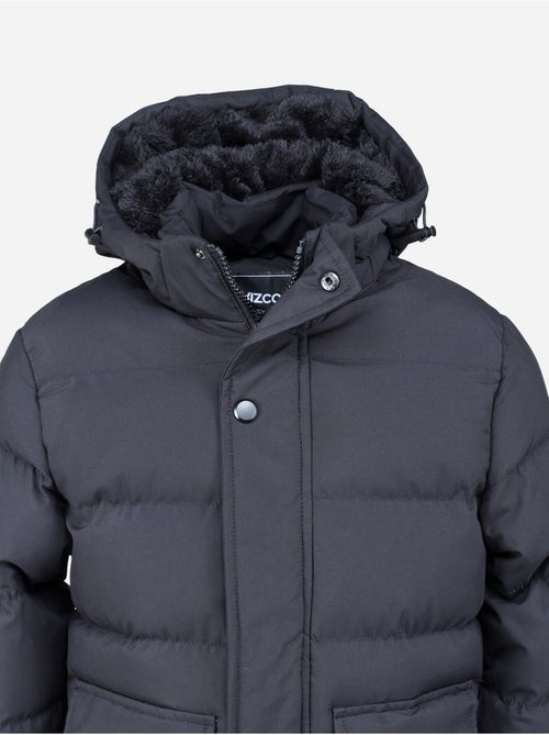 Parka larga con capucha - Kizco - Kiabi