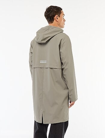 Parka larga con capucha "Déferlante