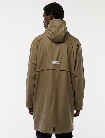 Parka larga con capucha "Déferlante
