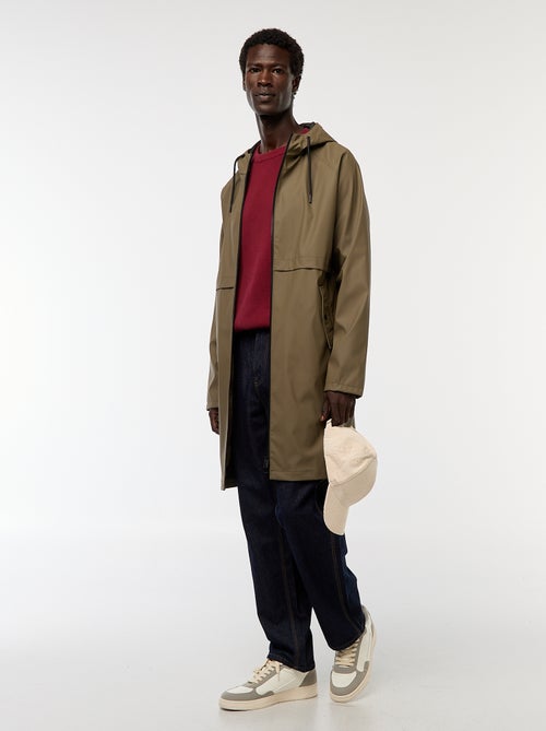 Parka larga con capucha "Déferlante" - Kiabi