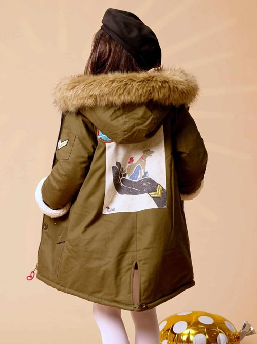 Parka Larga con Capucha | Niña 2-16 Años | ROCK & LOVE - Kiabi