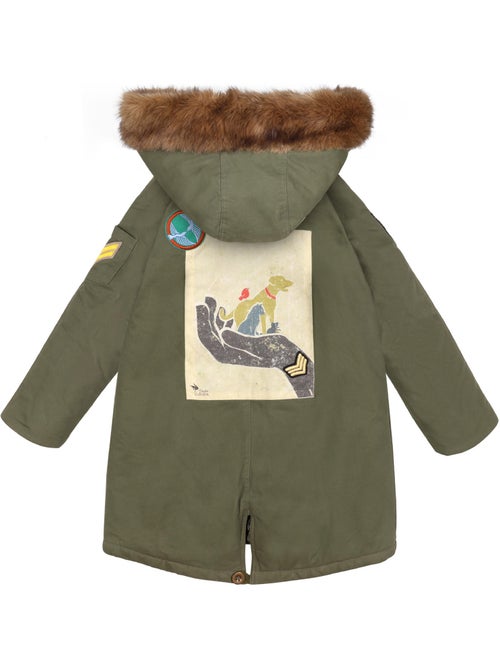 Parka Larga con Capucha | Niña 2-16 Años | ROCK & LOVE - Kiabi