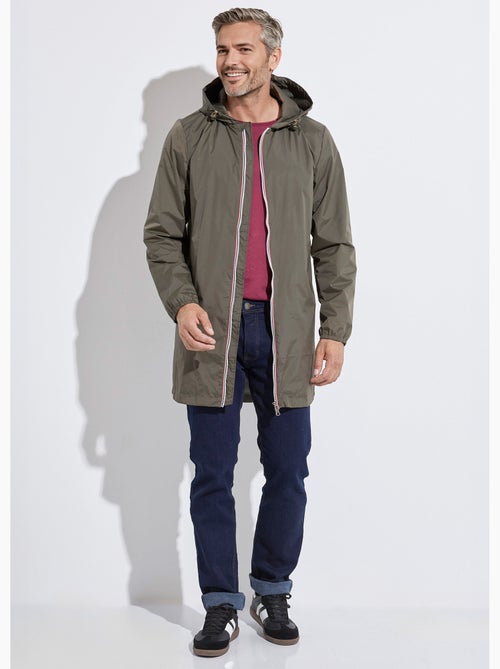 Parka larga impermeable de moda - AFIBEL - Kiabi