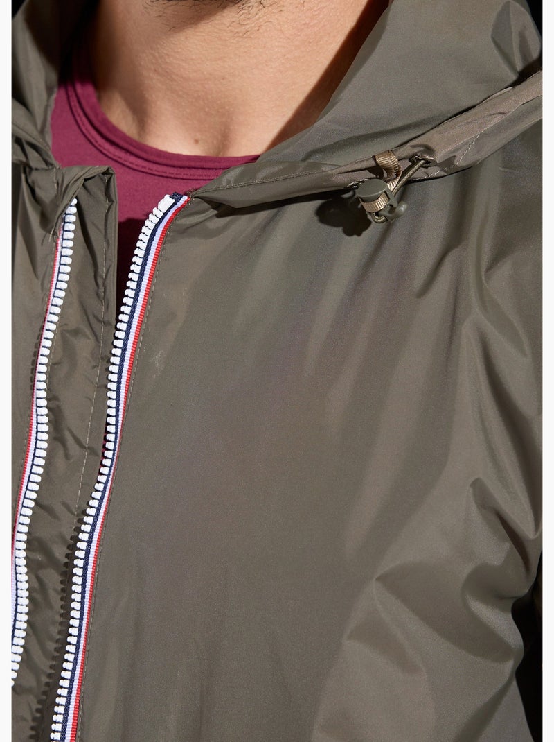 Parka larga impermeable de moda - AFIBEL Caqui - Kiabi