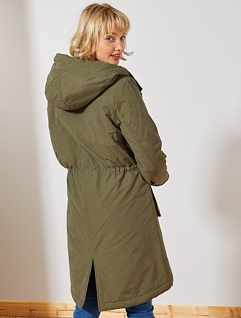 Parka larga impermeable - Kiabi